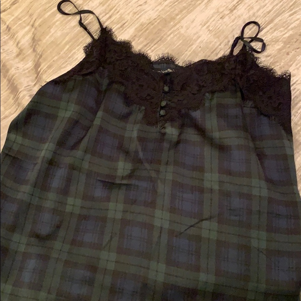Abercrombie lace trim cami